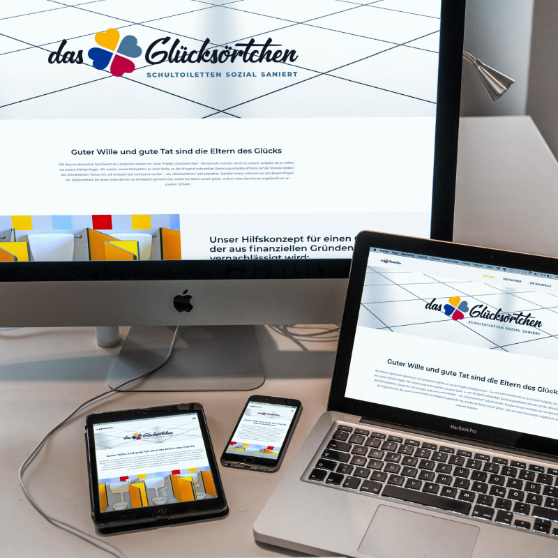 Design & Website Glücksörtchen